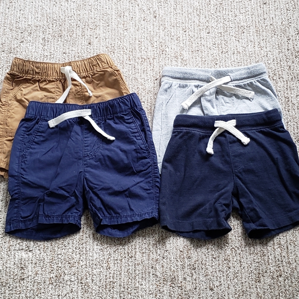 Lot of 4 Old Navy Baby Boy Shorts 18-24 months